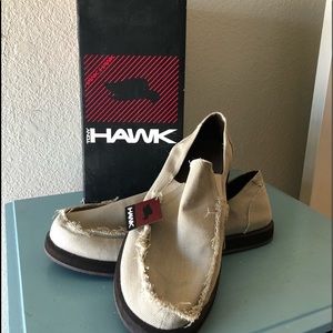 Tony Hawk Slip On Canvas Shoes in Natural